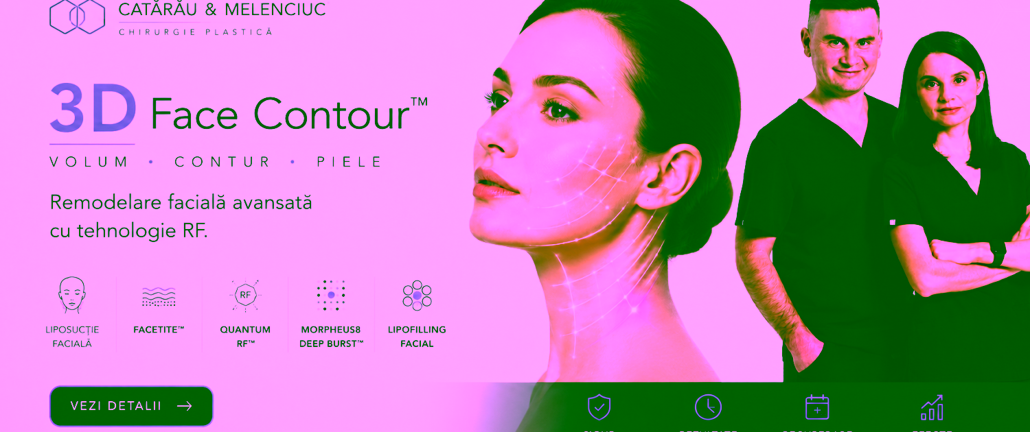 3D Face Contour™ în Chișinău | Conturare Facială Minim Invazivă | Dr. Olesea Cătarău & Dr. Maxim Melenciuc
