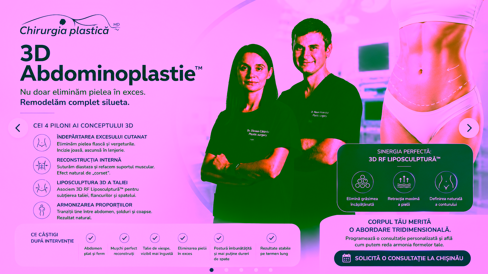 3D Abdominoplastie Chirurgia Plastica MD