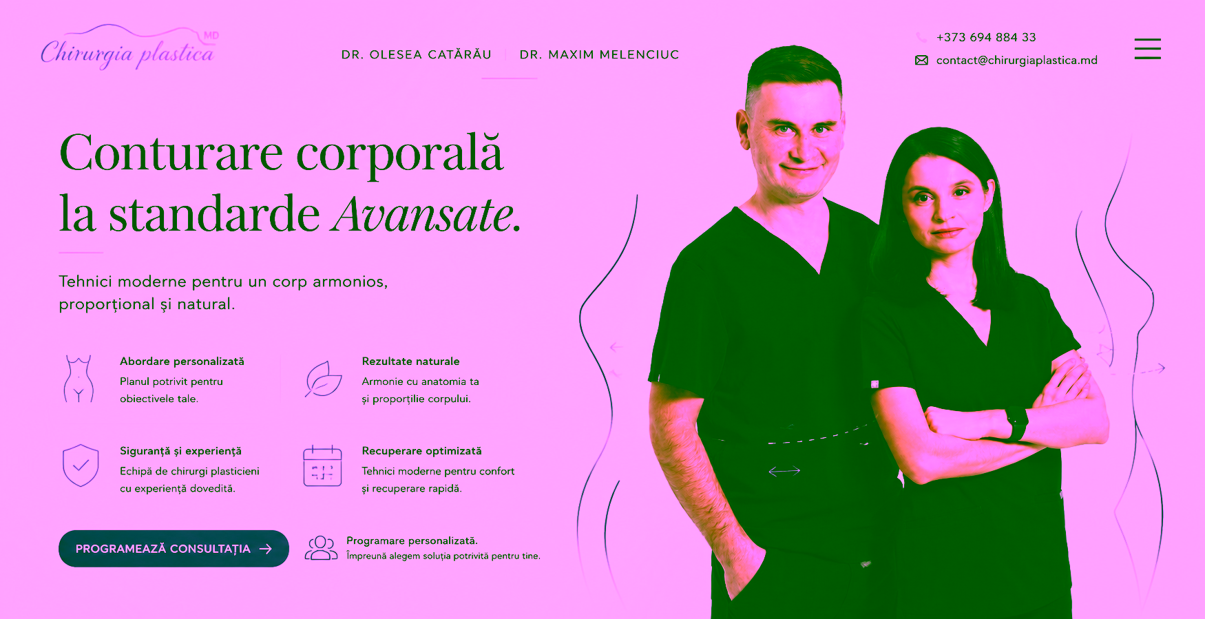 Conturarea corporală avansată Chirurgia Plastica MD