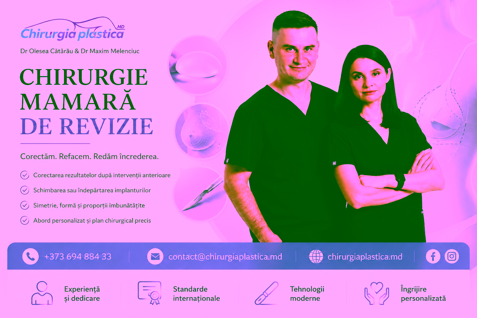 ea1a96fd57a3ba1709a8f7c824f13ae729acae9834d72959fa881656d11c7f97 Chirurgie Plastiсă, Estetică, Microchirurgie Reconstructivă si Chirurgia Mâinei