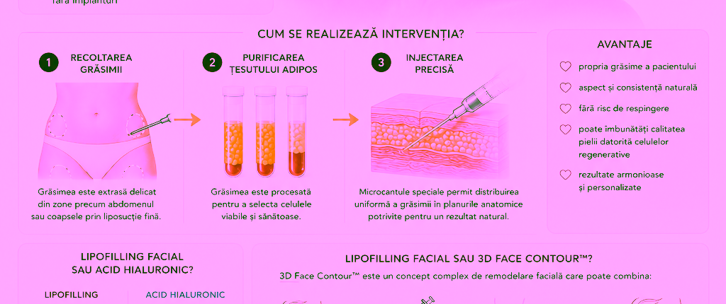 Lipofilling facial Chirurgia Plastica MD Dr Olesea Catărău & Maxim Melenciuc